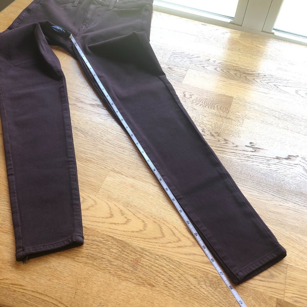 American Eagle Hi Rise Jeggings Burgundy Size 4 - Picture 15 of 15